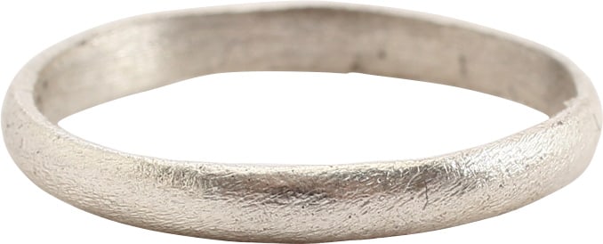 ANCIENT VIKING WOMAN'S WEDDING RING 866-1067 AD, SIZE 6 1/2