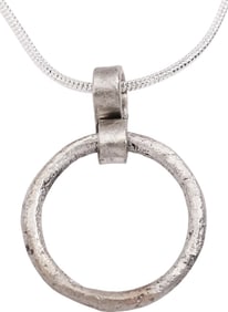 CELTIC PROSPERITY RING NECKLACE C.400-100 BC