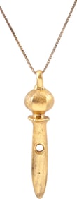 ROMAN GLADIUS PENDANT NECKLACE 1ST-3RD CENTURY AD