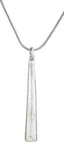 VIKING TUBULAR PENDANT NECKLACE, 9TH-11TH CENTURY AD
