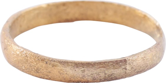VIKING WOMAN'S WEDDING RING, 866-1067 AD, SIZE 7 3/4