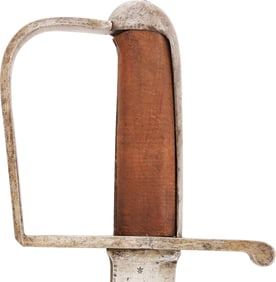 RARE, PROBABLY UNIQUE, EXPERIMENTAL HEAVY CAVALRY SWORD C.1820