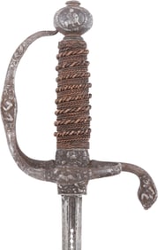 A FINE FRENCH RAPIER C.1650