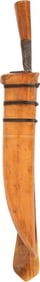 VERY RARE JAVANESE BELT KNIFE WEDONG FOR THE ROYAL COURT