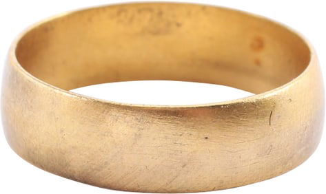 FINE VIKING WEDDING RING, SIZE 5 3/4
