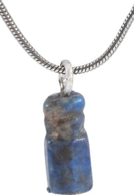 VIKING LAPIS LAZULI AMULET NECKLACE C.800-1050 AD