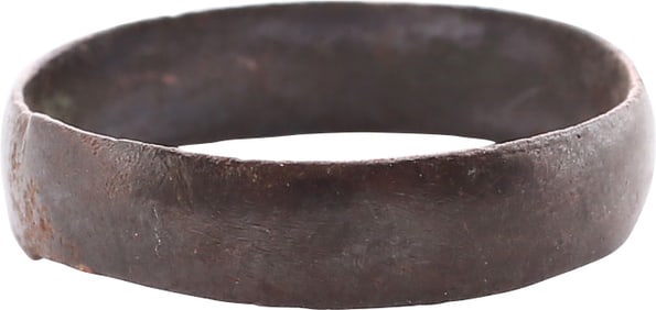 RARE COPPER VIKING WEDDING RING 900-1050 AD, SIZE 8 1/2
