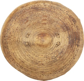 A SUDANESE HIDE SHIELD