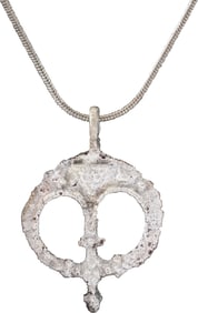 VIKING LUNAR PENDANT NECKLACE