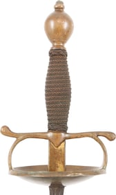 SPANISH DUELING RAPIER, EARLY 18th CENTURY