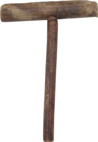 WHALING, 19th CENTURY SAIL MAKER’S SEAM RUBBER