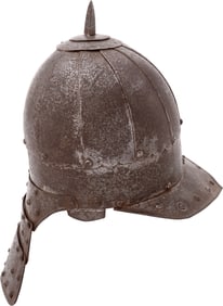 POLISH CAVALRY HELMET, ZISCHAGGE, SECOND HALF OF THE 17th CENTURY