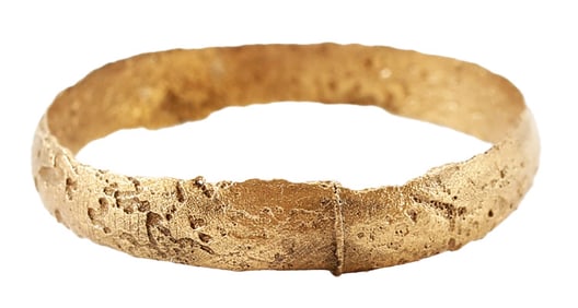 FINE VIKING WEDDING RING, SIZE 3 1/4