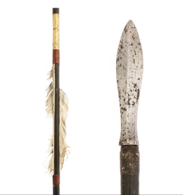 EARLY JAPANESE SAMURAI WAR ARROW, EDO PERIOD, PROBABLY BEFORE 1800
