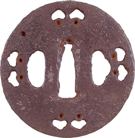 JAPANESE SWORD GUARD TSUBA
