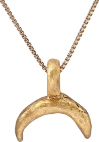 VIKING LUNAR PENDANT C.900-1000 AD