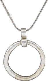 CELTIC PROSPERITY RING NECKLACE, C.400-100 BC