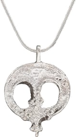 VIKING LUNAR PENDANT NECKLACE