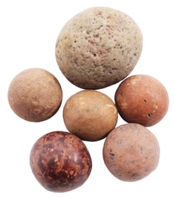 REVOLUTIONARY WAR CLAY MARBLES