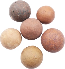 REVOLUTIONARY WAR CLAY MARBLES