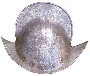 135: A GERMAN MORION C.1570-1600 AD