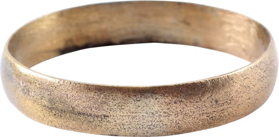 ANCIENT VIKING WEDDING RING C.850-1050 AD SIZE 11 1/4