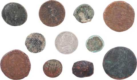 ROMAN COINS 1ST-12TH CENTURY AD