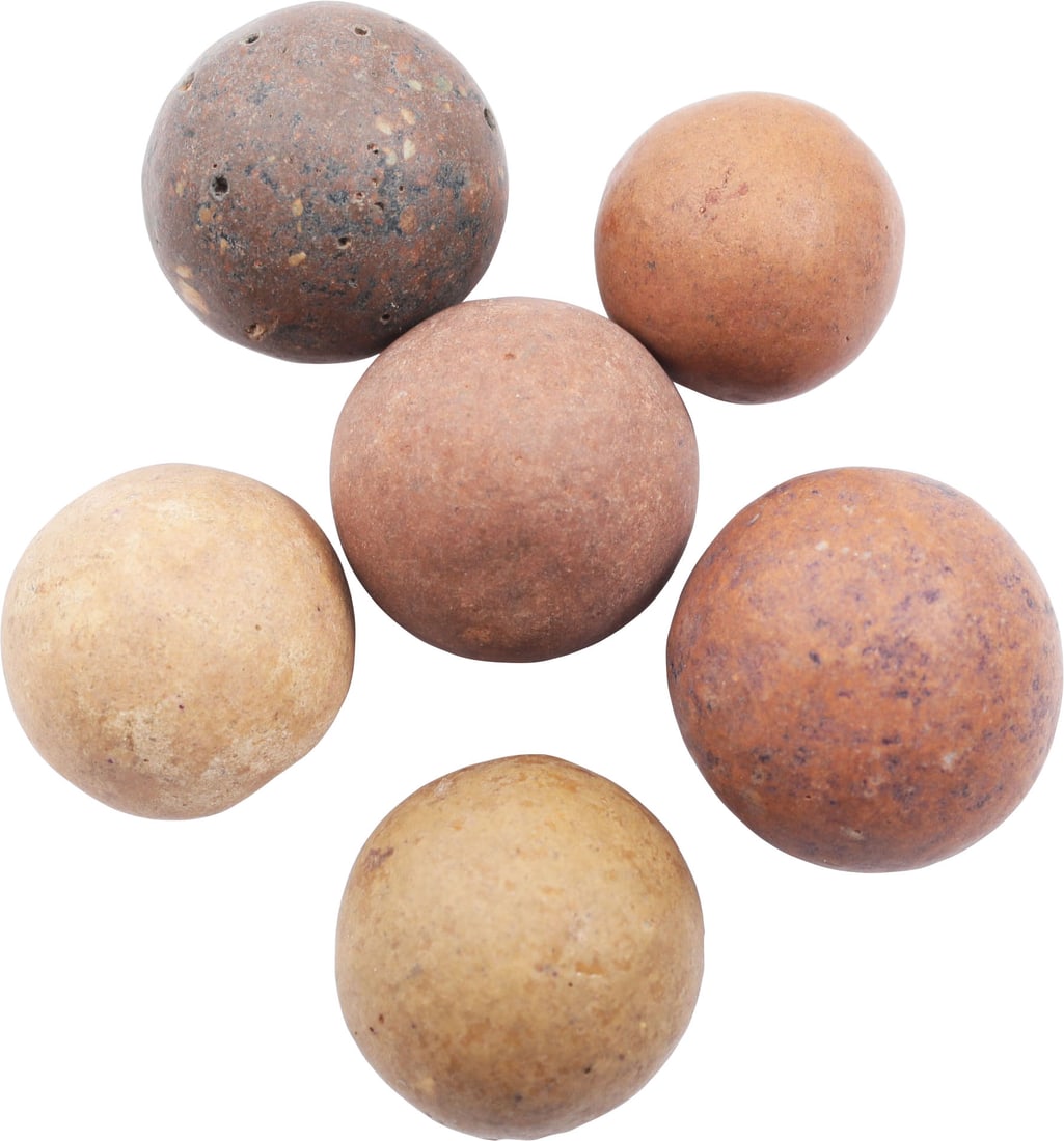 REVOLUTIONARY WAR CLAY MARBLES (1 of 1)