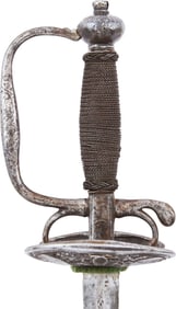 EUROPEAN TRANSITIONAL RAPIER C.1680-1720