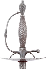 EUROPEAN RAPIER, LATE 18TH CENTURY
