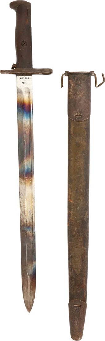 SPRINGFIELD ARSENAL 1905 PATTERN BAYONET, 1913. (1 of 8)