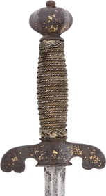FINE EUROPEAN RAPIER C.1650-80