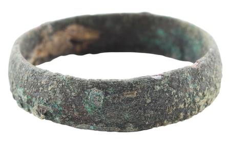 VIKING WARRIOR’S WEDDING RING 850-1050 AD, SIZE 6 ¾