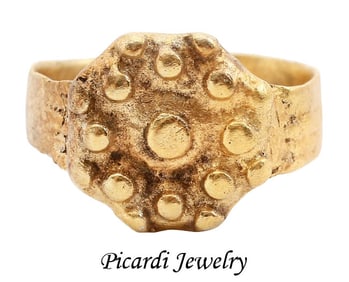 GREAT PLAGUE OF LONDON RING, 17th CENTURY, ENGLISH, SIZE 4 ¼