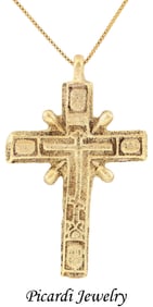 SUPERB EASTERN EUROPEAN CHRISTIAN CROSS