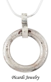 CELTIC PROSPERITY RING NECKLACE, C.400-100 BC