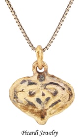 FINE VIKING HEART NECKLACE, 10TH-11TH CENTURY AD