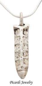 RARE VIKING WARRIOR’S BRACELET PENDANT NECKLACE, 10th-11th CENTURY AD