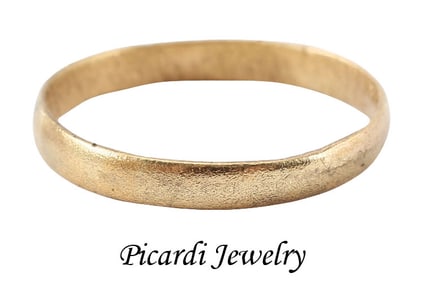 VIKING WOMAN’S WEDDING RING, SIZE 6 ½