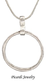 CELTIC PROSPERITY RING NECKLACE, C.400-100 BC