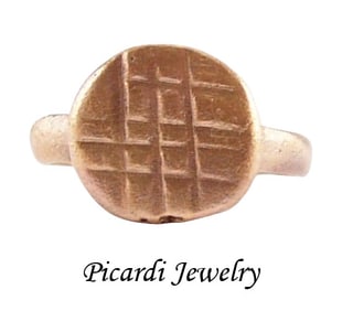 FINE ROMAN RING C.2ND-MID 4TH CENTURY AD SIZE 2