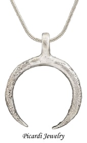 VIKING LUNAR PENDANT NECKLACE, C.900-1000 AD