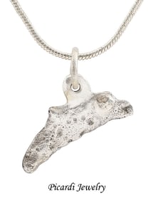 GREEK BRONZE DOLPHIN "COIN" NECKLACE 5TH-4TH CENTURY BC