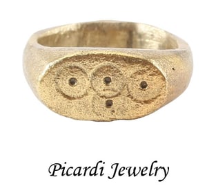FINE ROMAN RING C.4th-6th CENTURY AD SIZE 2 ¼