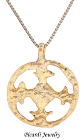 CRUSADER'S CROSS PENDANT NECKLACE, 11TH-13TH CENTURY