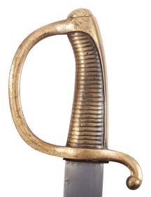 EUROPEAN, PROBABLY PRUSSIAN, REFURBISHED NAPOLEONIC, ANXI PATTERN INFANTRY HANGER