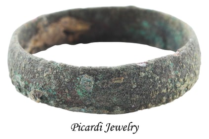 VIKING WARRIOR’S WEDDING RING 850-1050 AD, SIZE 6 3 ⁄ 4