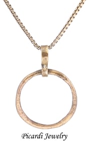 VIKING BEARD RING NECKLACE, 9TH-11TH CENTURY