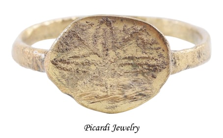 FINE MEDIEVAL EUROPEAN CHRISTIAN RING, 7TH-9TH CENTURY SIZE 8 3 ⁄ 4