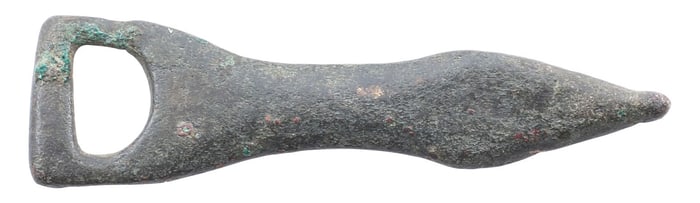 ROMAN LEGIONARY'S SWORD BELT TERMINAL, SECOND CENTURY AD
